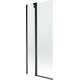 Mexen Flip parawan nawannowy 1-skrzydłowy 80 x 150 cm, transparent, czarny - 894-080-101-70-00