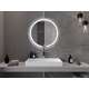 Mexen Rose lustro łazienkowe podświetlane, okrągłe 80 cm, LED 6000K, antypara - 9810-080-080-611-00, 4 image