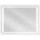 Mexen Zusa lustro łazienkowe podświetlane 80 x 60 cm, LED 6000K, antypara - 9808-080-060-611-00