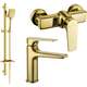 Mexen Lynx DQ62 zestaw prysznicowy, złoty - 745904DQ62-50