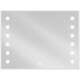 Mexen Ner lustro łazienkowe podświetlane 80 x 60 cm, LED 6000K, antypara - 9809-080-060-611-00