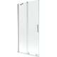 Mexen Velar parawan nawannowy 2-skrzydłowy przesuwny 90 x 150 cm, transparent, chrom - 896-090-000-01-01