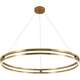 Toolight Lampa wisząca LHJ015-CP 60 CM GOLD