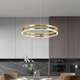 Toolight Lampa wisząca LHJ015-CP 60 CM GOLD, 4 image