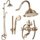 Rea Sanitary Zestaw Prysznicowy REA BERGAMO ANTYCZNY BRĄZ