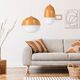 Toolight Lampa Sufitowa Wisząca Orzeszek Boho APP951-1CP Ground, изображение 3