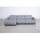 Divans 51137M Grey Right Static Sofa