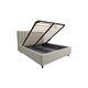 Gulta ALBA 160 Light Grey Bed, 3 image