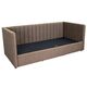Gulta CAMILA 90 Brown / Olive Green Bed