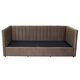 Gulta CAMILA 90 Brown / Olive Green Bed, 3 image