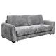 Divans DUNE Dark Grey Chenille Sofa