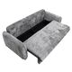 Divans DUNE Dark Grey Chenille Sofa, изображение 3