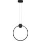 Toolight LAMPA SUFITOWA WISZĄCA LED APP1392-CP BLACK 30cm