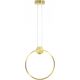 Toolight LAMPA SUFITOWA WISZĄCA LED APP1393-CP GOLD 30cm
