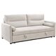 Divans GIROS Beige Burlap Sofa