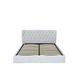 Gulta MONTANA 180 Light Grey Bed, 3 image