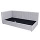 Gulta OLVIA 90 Light Grey Left Bed