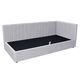 Gulta OLVIA 90 Light Grey Right Bed