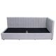 Gulta OLVIA 90 Light Grey Right Bed, 3 image