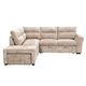 Divans ROCCO Beige Left Chenille Corner Sofa, изображение 2