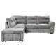 Divans ROCCO Light Grey Left Chenille Corner Sofa, изображение 2