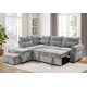 Divans ROCCO Light Grey Left Chenille Corner Sofa, изображение 6