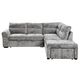 Divans ROCCO Light Grey Right Chenille Corner Sofa, изображение 2