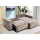 Divans RUFUS Taupe Chenille Corner Sofa, изображение 5