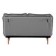 Divans SERIO LIght Grey Flock Sofa, изображение 4