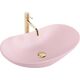 Rea Sanitary Umywalka nablatowa Rea Royal Powder Pink Matt