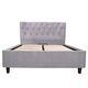 Gulta RIVIERA 160 Light Grey Bed, изображение 2