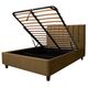 Gulta VALENCIA 140 Brown / Olive Green Bed, 4 image