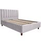 Gulta VALENCIA 140 Light Grey Bed