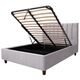 Gulta VALENCIA 140 Light Grey Bed, 4 image