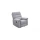Krēsls 51358M Grey Glider Recliner Armchair, 3 image