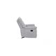 Krēsls 51358M Grey Glider Recliner Armchair, 5 image