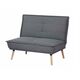 Krēsls AMBER Dark Grey Linen Armchair, 2 image