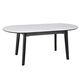 Galds ARES 120-150x85 White Matt Table, изображение 5