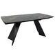 Galds ECLIPSE 165-240x90 Golden Black Matt Table