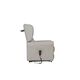 Krēsls GINGER Light Grey Leather Armchair