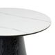 Galds HILTON 100x100 White Matt Table, изображение 2