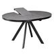 Galds LIBRA 100-130x75 Grey Matt Table, изображение 8