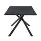 Galds LOTUS 180x90 Anthracite Matt Table, изображение 5