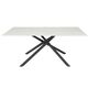 Galds LOTUS 180x90 White Marble Matt Table, изображение 2