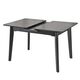 Galds OSTEN 140-180x80 Black Matt Table, изображение 6