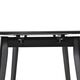 Galds OSTEN 120-160x80 Black Matt Table, изображение 3