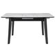 Galds OSTEN 110-140x80 White Gold Matt Table, изображение 12