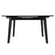 Galds OSTEN 110-140x80 White Gold Matt Table, изображение 6