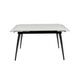 Galds REEF 120-180x80 White Marble Matt Table, изображение 4