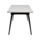 Galds REEF 120-180x80 White Marble Matt Table, изображение 8